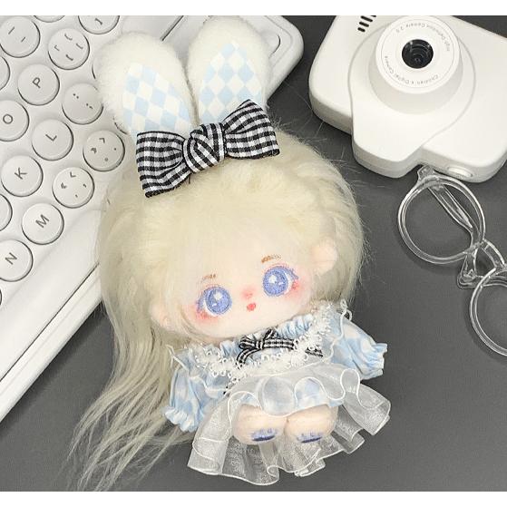 ぬい服 10cm 不思議に国のアリス風 うさぎ うさ耳 ぬいぐるみ服 推し活