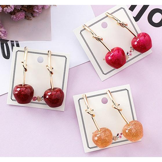さくらんぼ ピアス チェリー レトロ パーティー アクセサリー