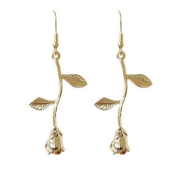 ピアス レディース 揺れる 韓国 薔薇 バラ ぶら下がり レトロ Pierce 46 毒いちご 通販 Yahoo ショッピング