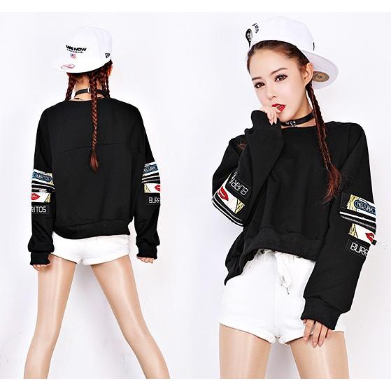 韓国ファッション パーカー トレーナー レディース ストリート系 トップス 原宿系 オルチャン 個性的 チャック Tb 132 毒いちご 通販 Yahoo ショッピング