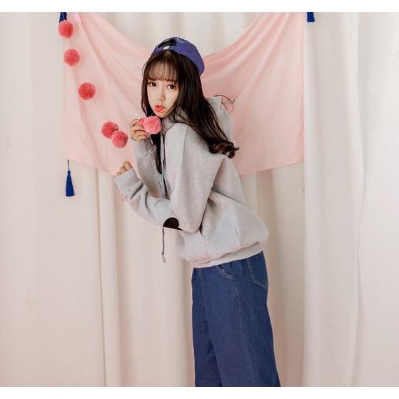 韓国ファッション パーカー レディース 長袖 トレーナー トップス オルチャン ハート 原宿系 Tb 163 毒いちご 通販 Yahoo ショッピング