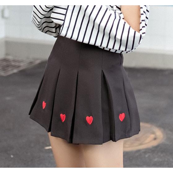 韓国ファッション レディース スカート プリーツ キュロット テニススカート 制服 オルチャン 原宿系 M L Tb 231 毒いちご 通販 Yahoo ショッピング