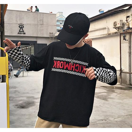 韓国ファッション レディース トレーナー ロンt 長袖 トップス 重ね着風 原宿系 ストリート系 春夏秋冬 双子コーデ ペアルック Tb 325 毒いちご 通販 Yahoo ショッピング