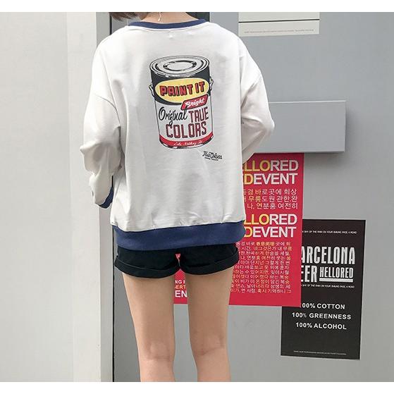 韓国ファッション トレーナー レディース 長袖 トップス バイカラー 原宿系 オルチャン 春夏秋冬 Tb 377 毒いちご 通販 Yahoo ショッピング