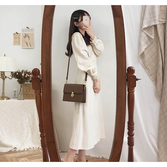 韓国ファッション ロング ワンピース レディース 長袖 レトロ オルチャン 原宿系 春夏秋冬 Tb 494 毒いちご 通販 Yahoo ショッピング