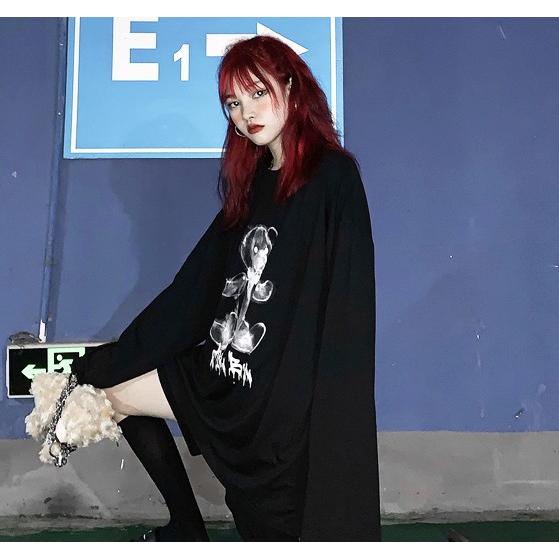韓国 ファッション トレンド クマ トレーナー2020 新作 秋冬 ベルシー Belle Cie スウェット トップス 裏起毛 トレーナー