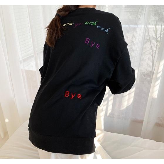 トレーナー レディース 長袖 トップス 文字ロゴ お揃い 原宿系 春 |  | 11