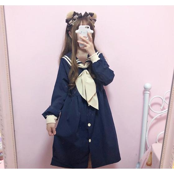ワンピース レディース セーラー服 ロリータ ゆめかわいい 双子コーデ 量産型 韓国ファッション 春 Tb 566 毒いちご 通販 Yahoo ショッピング