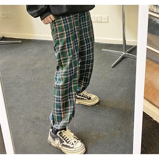 韓国ファッション タータンチェック パンツ レディース ズボン ストリート M L Tb 648 毒いちご 通販 Yahoo ショッピング