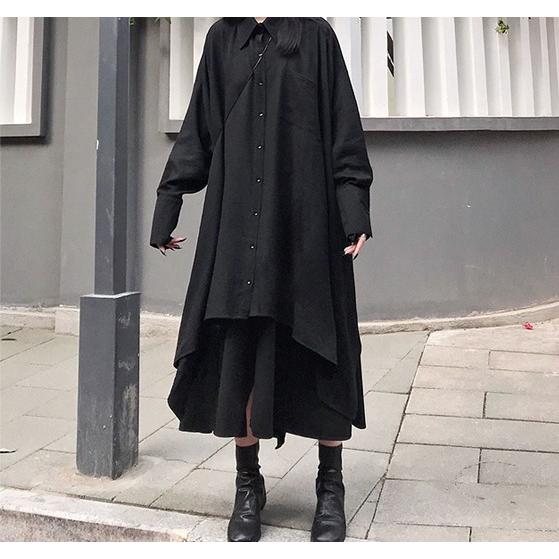 ロング シャツ レディース モード系 トップス ゴシック ブラウス 韓国 原宿 個性的 Tb 649 毒いちご 通販 Yahoo ショッピング