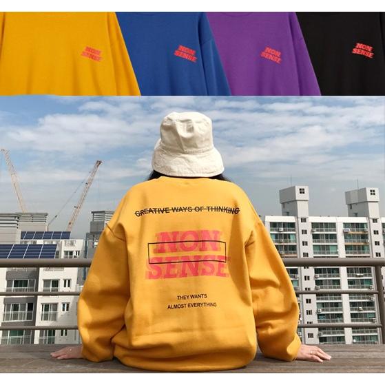 韓国ファッション トレーナー レディース 長袖 トップス ストリート Tb 651 毒いちご 通販 Yahoo ショッピング