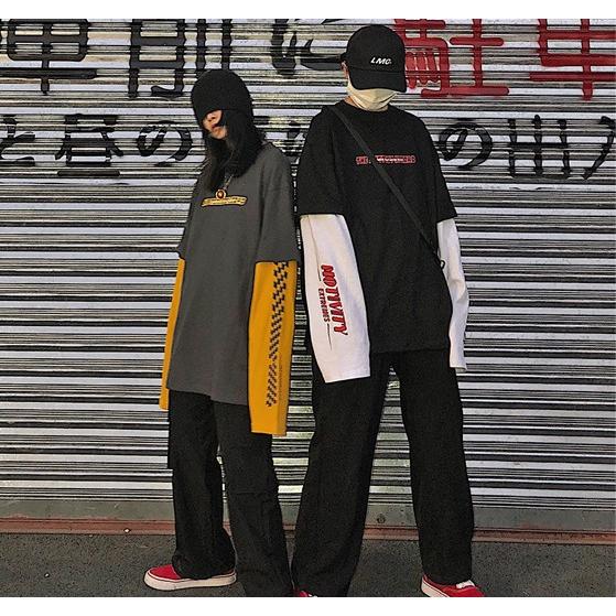 韓国ファッション トップス レディース ロンt 長袖 重ね着風 原宿 ストリート Tb 658 毒いちご 通販 Yahoo ショッピング