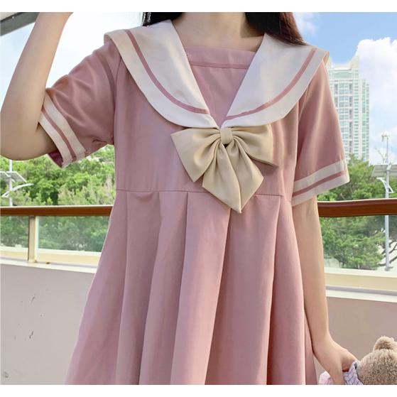 ワンピース レディース 半袖 セーラー服 ロリータ ゆめかわいい 双子コーデ オルチャン 韓国 夏 Tb 700 毒いちご 通販 Yahoo ショッピング