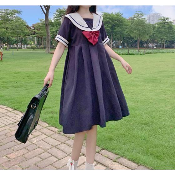 ワンピース レディース 半袖 セーラー服 ロリータ ゆめかわいい 双子コーデ オルチャン 韓国 夏 Tb 700 毒いちご 通販 Yahoo ショッピング
