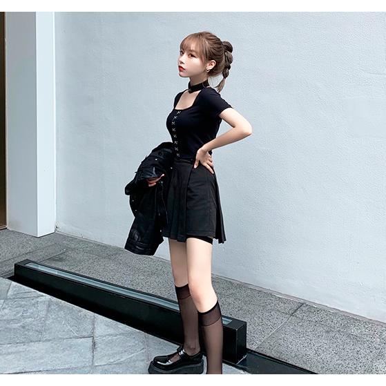 半袖 Tシャツ レディース 韓国 ロック パンク 原宿系 オルチャン 夏 Tb 704 毒いちご 通販 Yahoo ショッピング