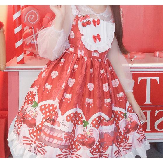 ロリータファッション ワンピース レディース ゴスロリ ゆめかわいい