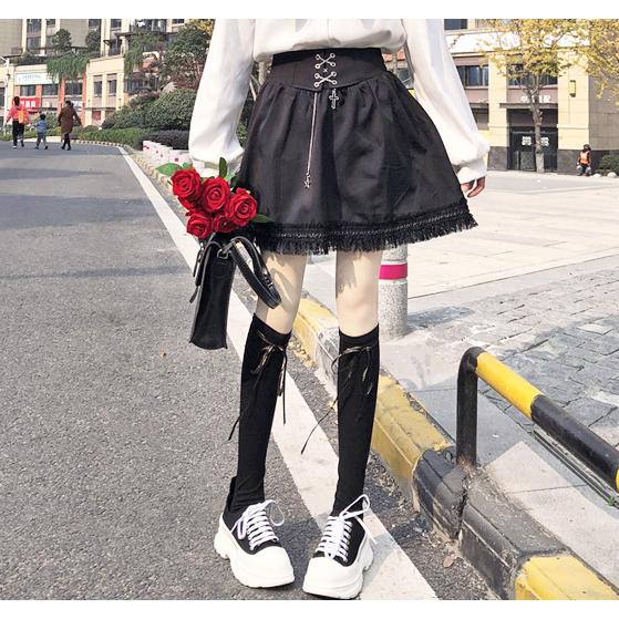 スカート レディース キュロット 量産型 地雷系 ゴシック ロリータ 原宿 韓国 Tb 767 毒いちご 通販 Yahoo ショッピング