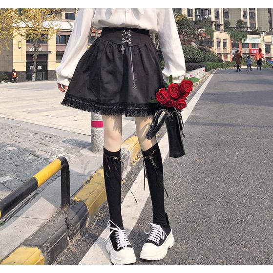 スカート レディース キュロット 量産型 地雷系 ゴシック ロリータ 原宿 韓国 Tb 767 毒いちご 通販 Yahoo ショッピング