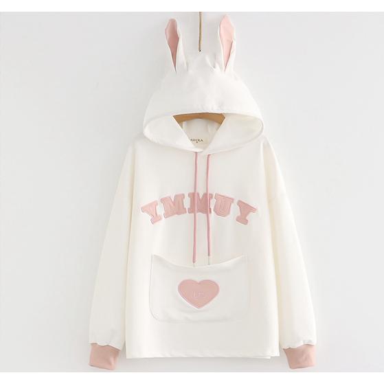 うさ耳 パーカー レディース うさぎ 長袖 量産型 ゆめかわいい 原宿 Tb 776 毒いちご 通販 Yahoo ショッピング