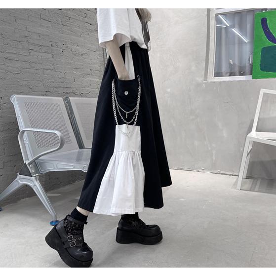 ロングスカート Aライン バイカラー プリーツ 大人綺麗 韓国 楽天市場】スカート ロング プリーツスカート 配色 きれいめ