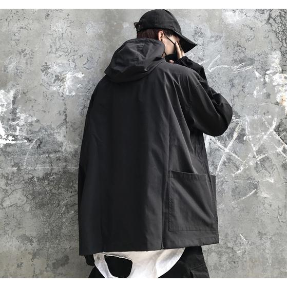 トップス ジャケット レディース メンズ ストリート 無地 ハイネック