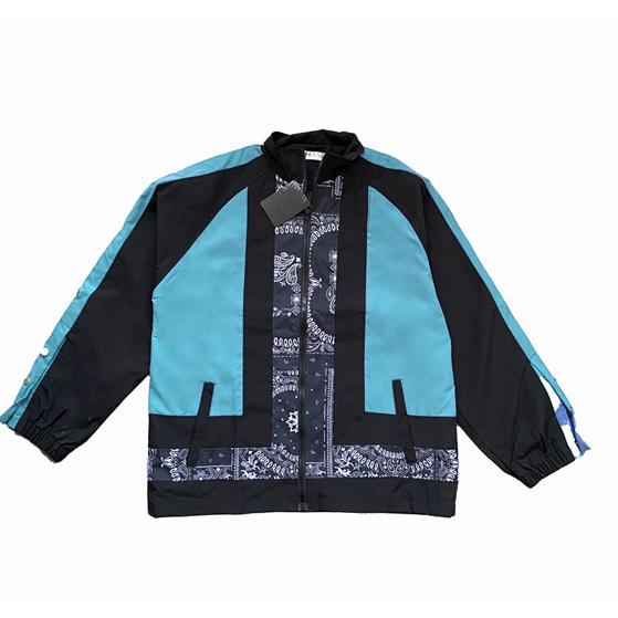 ペイズリー ジャケット アウター レディース 個性的 韓国 長袖 原宿