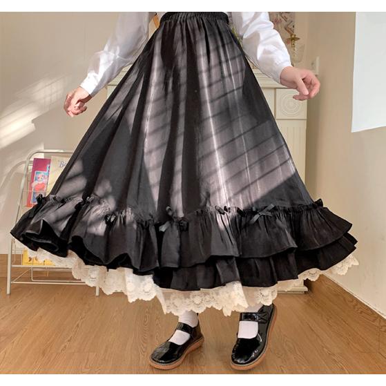 新品未使用✨️【ALGONQUINS】フリルラメチュールスカート ロリータ 地雷系 新品未使用✨️【ALGONQUINS】フリルラメチュールスカート ロリータ 地雷系