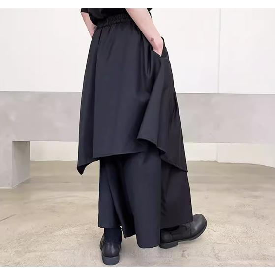 ワイドパンツ モード系 メンズ レディース 袴パンツ 個性的 ズボン ストリート 原宿ファッション ユニセックス |  | 04