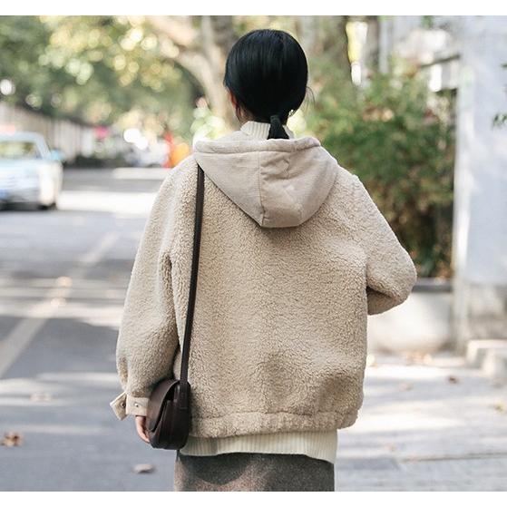 ボアブルゾン ジャケット コート レディース パーカー アウター