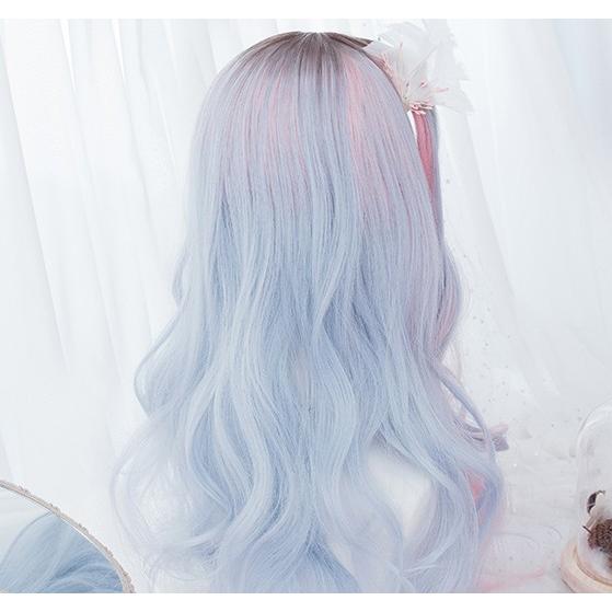 ウィッグ 耐熱 ロリータ グラデーション アシンメトリー レディース コスプレ ゆめかわいい 原宿系 巻き髪 Wg 02 毒いちご 通販 Yahoo ショッピング