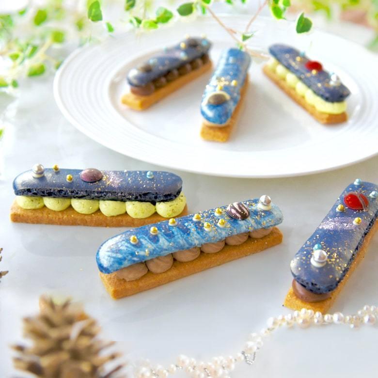 父の日 プレゼント 2023 スイーツ 人気 ギフト おしゃれ 高級 宇宙 　的場浩司さんとのコラボスイーツ Tiamo Cosmo 冷凍便 マカロン 新感覚 かわいい | ブランド登録なし | 03