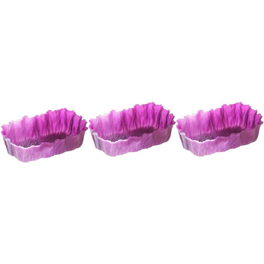 国内送料無料 シンカテック 抗菌 お弁当カップ 角型 ベジカップ L レッドキャベツ 3個入 Wantannas Go Id