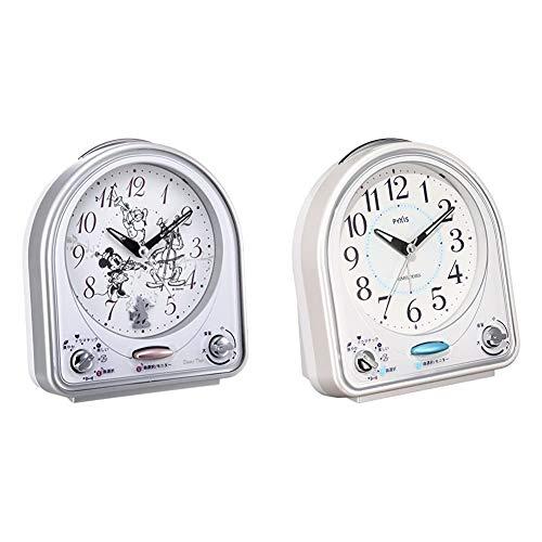 Seiko Clock セイコークロック ドールストアのseiko Disneyメロディ目覚まし時計 銀色 Fd464s セイコー