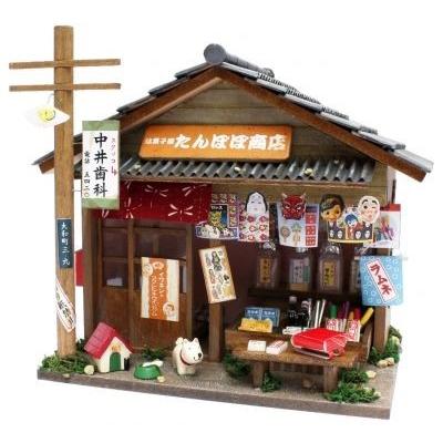 制作代行 ビリーの手作りドールハウスキット 昭和シリーズ 駄菓子屋 だがし屋 工作キット ミニチュア k ドールハウスキットの上杉屋 通販 Yahoo ショッピング