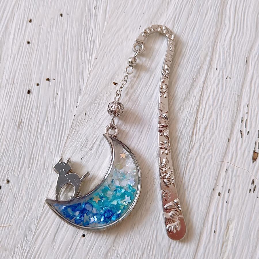 ブックマーク月と猫☆しおり : Zakka dolllips - 通販 - Yahoo