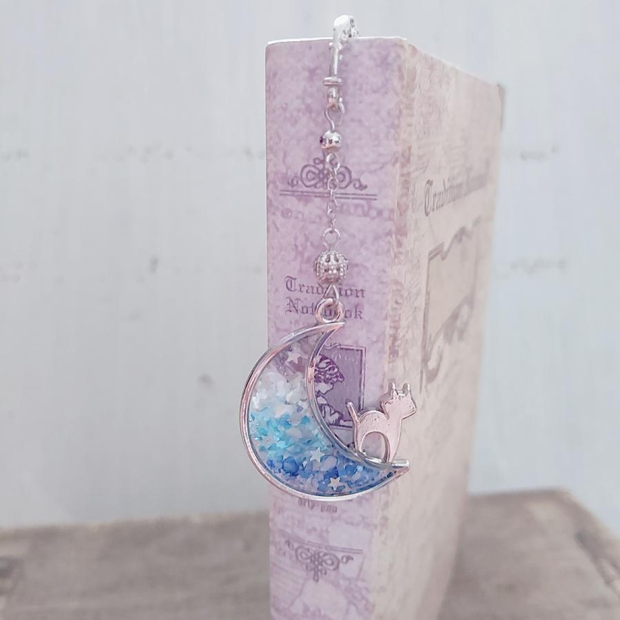 ブックマーク月と猫☆しおり : Zakka dolllips - 通販 - Yahoo