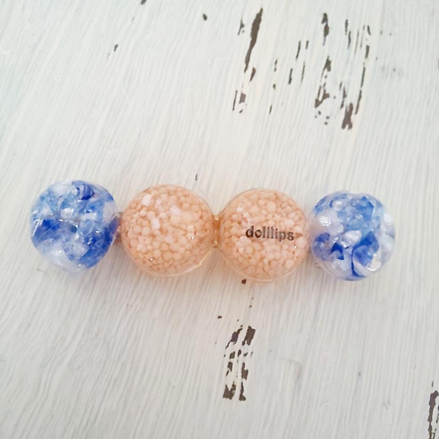 フラワー☆琉球ガラス☆レジンバレッタ : Zakka dolllips - 通販