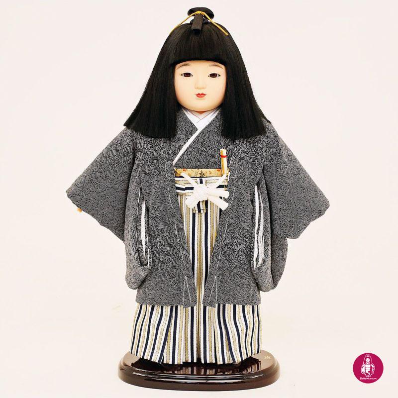 人形工房天祥 市松人形 立ち姿 10号 横幅39.5cm×奥行29cm×高さ54cm（#013）