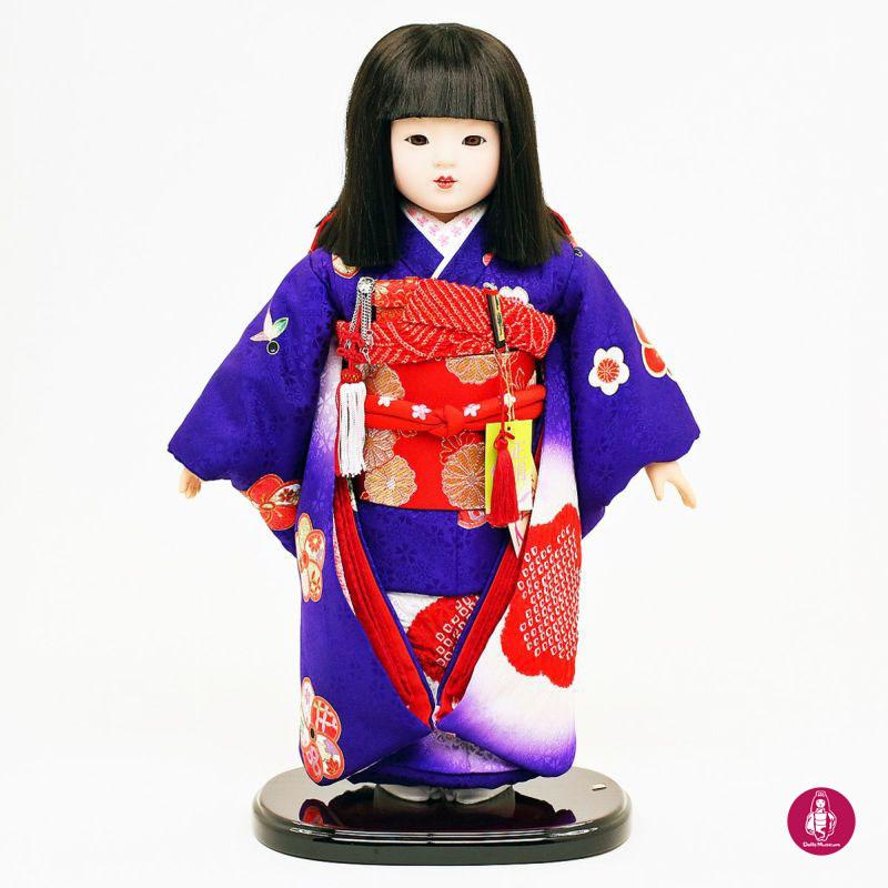 人形工房天祥 市松人形 立ち姿 13号 横幅42cm×奥行31cm×高さ60cm（#024）