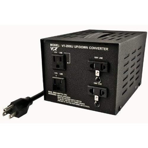 VCT VT-2000J - Japanese Step Up/Down Voltage Transformer Converts