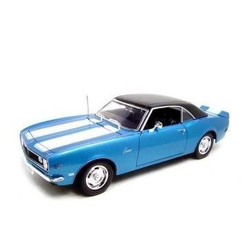 1968 Chevrolet シボレー Camaro カマロ Z28 Coupe Blue 1:18 Maisto マイスト Diecast Car Modelミニカ