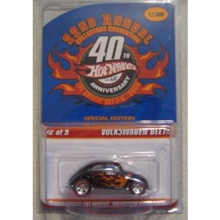 22nd Annual Collectors Convention Volkswagen フォルクスワーゲン VW Bug BLACK Limited Edition 1:64