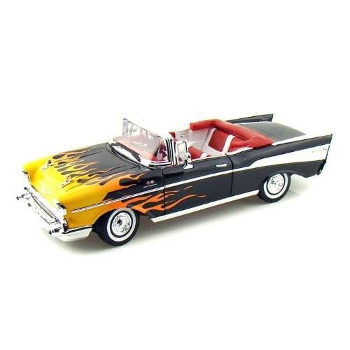 Motormax 原動機マックス 1:18 Die-Cast 1957 Chevy シボレー Bel Air (colors may vary)ミニカー モデ その他おもちゃ-ゲーム、おもちゃ