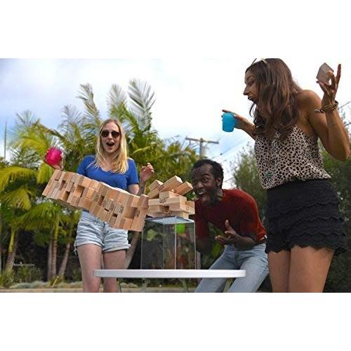 ジェンガ Jenga Giant Genuine Hardwood Game 01504-24-noAccの画像