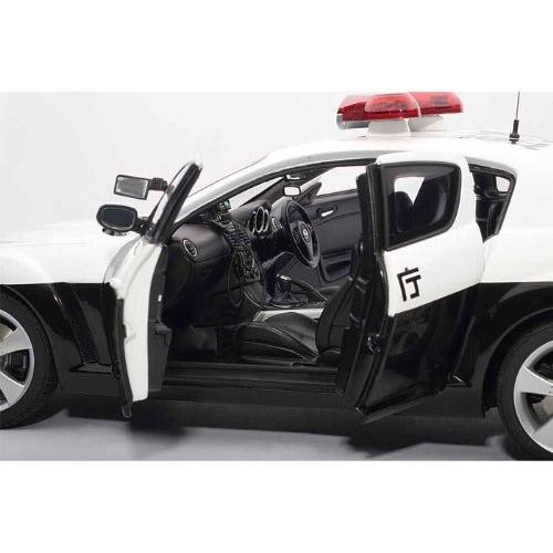 AUTOart Mazda RX-8 Police Car 1/18 AA75961 ミニカー ダイキャスト 自動車