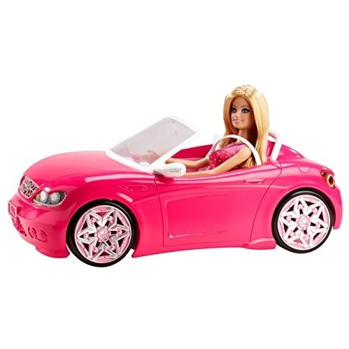 Barbie バービー 瓦お人形さんとサクラ色のオープン Glam Doll and Convertible ゲーム、おもちゃ-その他おもちゃ