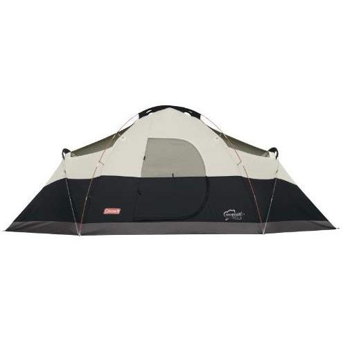 Coleman コールマン 8人用 ドームテント ブラック : ワールドグッド