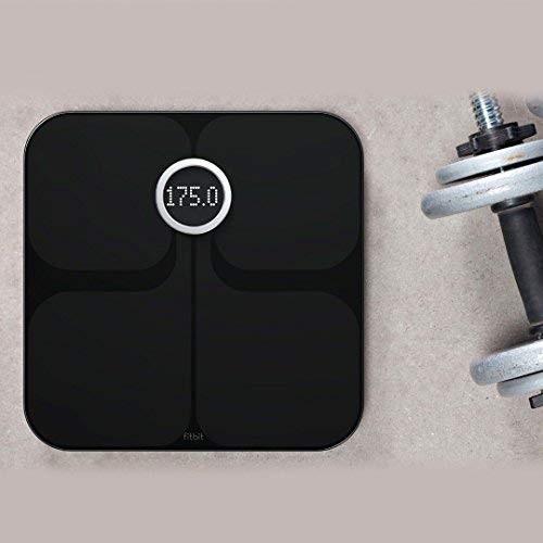 Fitbit(フィットビット) Aria Wi-Fi Smart Scale 多機能体重計 Black