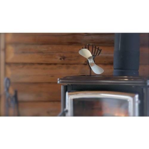 Caframo　Ecofan エコファン 熱効率向上　電源不要 薪ストーブに　810 (ゴールド)