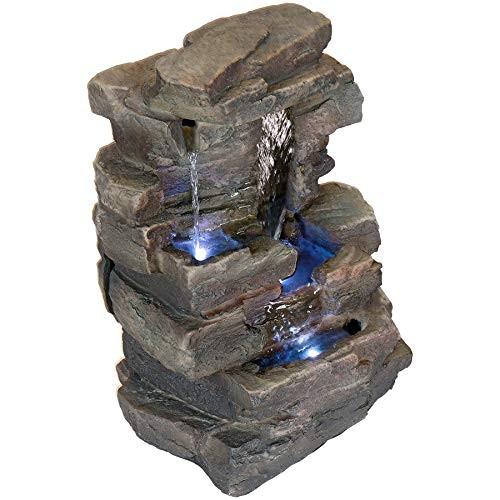 フェイクスレート 石の滝 卓上噴水 Universal Lighting and Decor社